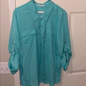 Women’s Calvin Kelvin Button Up “Utility” shirt